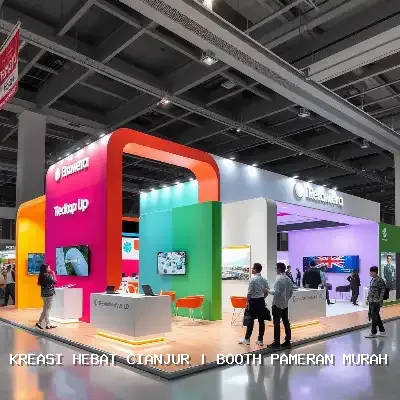Booth Pameran Murah Cianjur: Desain Custom & Finishing Rapi