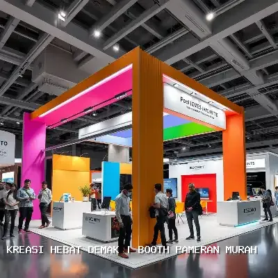 Booth Pameran Murah Demak
