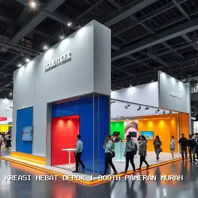 Booth Pameran Murah Depok – Desain Custom & Finishing Rapi
