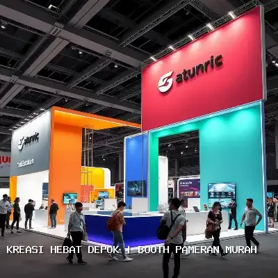 Booth Pameran Murah Depok – Desain Custom & Finishing Rapi