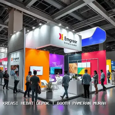 Booth Pameran Murah Depok – Desain Custom & Finishing Rapi