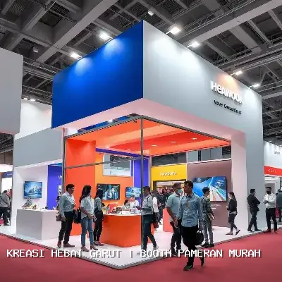 booth pameran murah Garut Desain Custom & Finishing Rapi