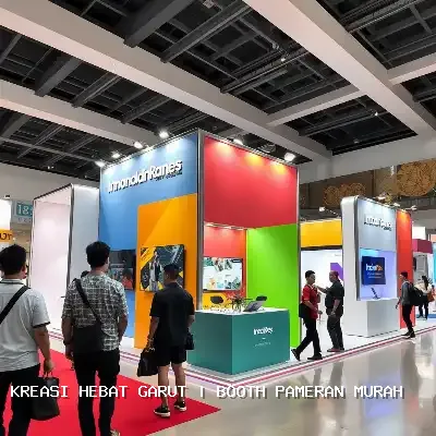 booth pameran murah Garut Desain Custom & Finishing Rapi