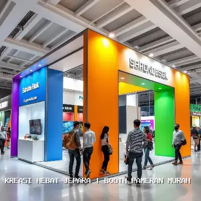 Booth Pameran Murah Jepara