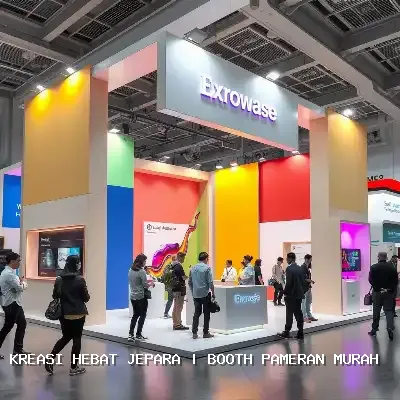 Booth Pameran Murah Jepara