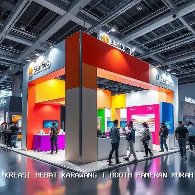 Booth Pameran Murah Karawang: Desain Custom & Finishing Rapi