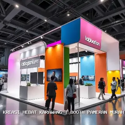 Booth Pameran Murah Karawang: Desain Custom & Finishing Rapi
