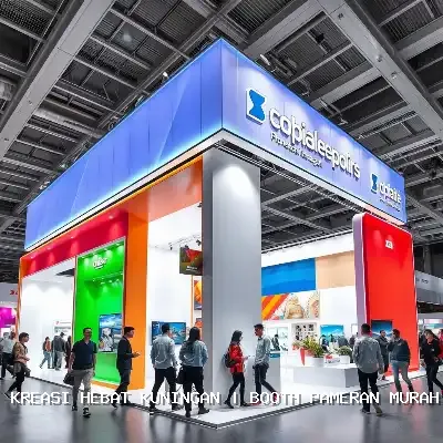 Booth Pameran Murah Kuningan – Desain Custom & Finishing Rapi