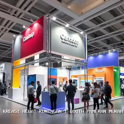 Booth Pameran Murah Kuningan – Desain Custom & Finishing Rapi