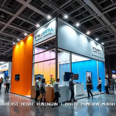 Booth Pameran Murah Kuningan – Desain Custom & Finishing Rapi