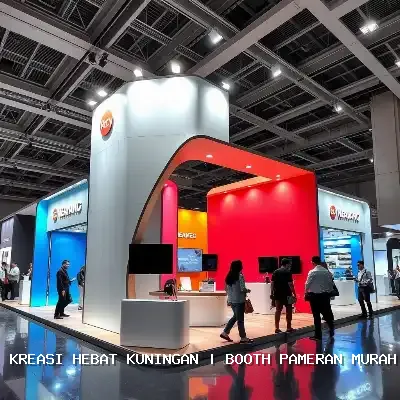 Booth Pameran Murah Kuningan – Desain Custom & Finishing Rapi