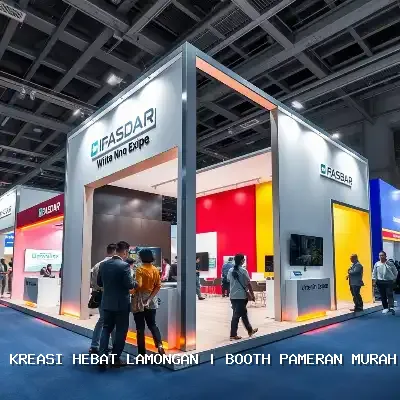 Booth Pameran Murah Lamongan