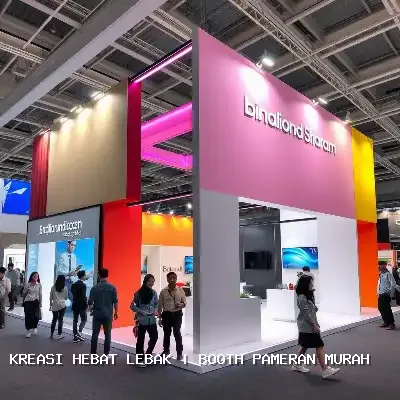Booth Pameran Murah Lebak