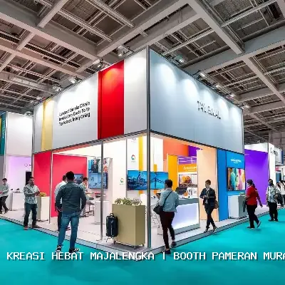 Booth Pameran Murah Majalengka – Desain Custom & Finishing Rapi