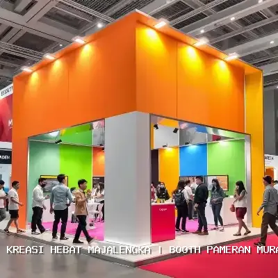 Booth Pameran Murah Majalengka – Desain Custom & Finishing Rapi
