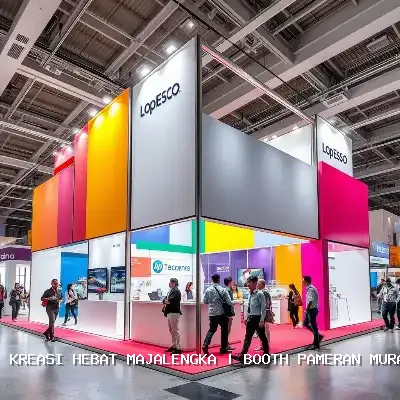 Booth Pameran Murah Majalengka – Desain Custom & Finishing Rapi
