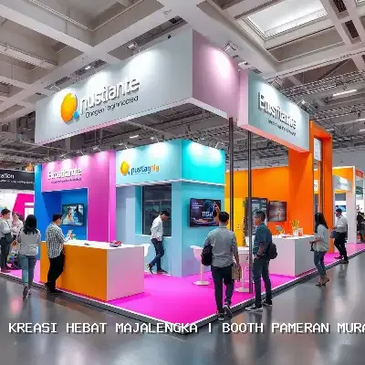 Booth Pameran Murah Majalengka – Desain Custom & Finishing Rapi