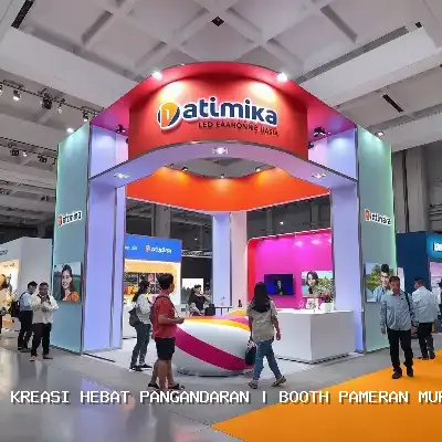 booth pameran murah Pangandaran