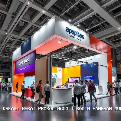 Booth Pameran Murah Probolinggo