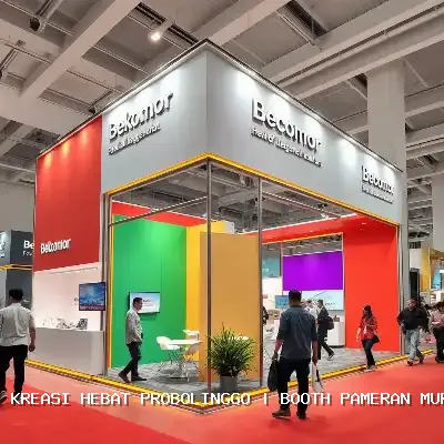 Booth Pameran Murah Probolinggo