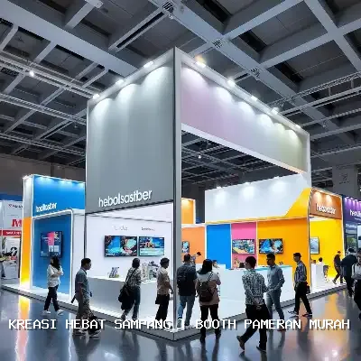 booth pameran murah Sampang