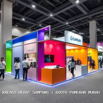 Booth Pameran Murah Sampang – Kreasi Hebat