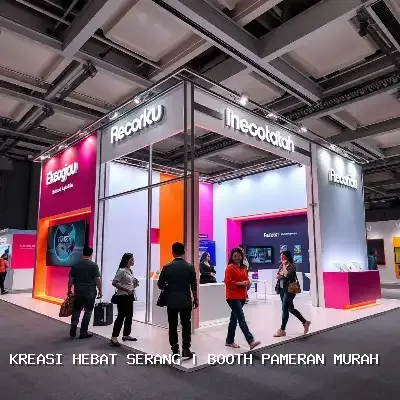 Booth Pameran Murah Serang