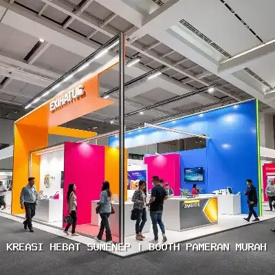 Booth Pameran Murah Sumenep