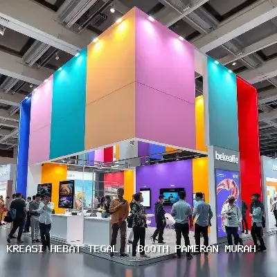 Booth Pameran Murah Tegal