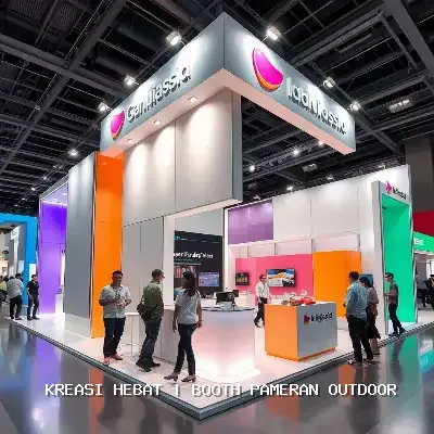 booth pameran outdoor