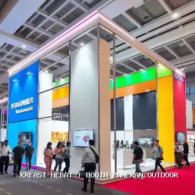 Booth Pameran Outdoor: Solusi Desain Eksklusif untuk Pameran Anda