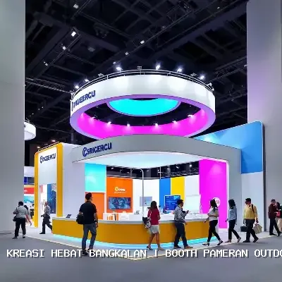 Booth Pameran Outdoor Bangkalan