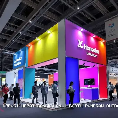 Booth Pameran Outdoor Bangkalan
