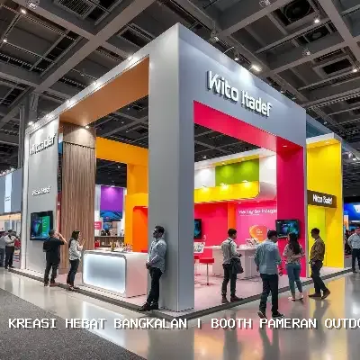 Booth Pameran Outdoor Bangkalan