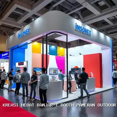 Booth Pameran Outdoor Banjar: Desain Custom dan Finishing Rapi