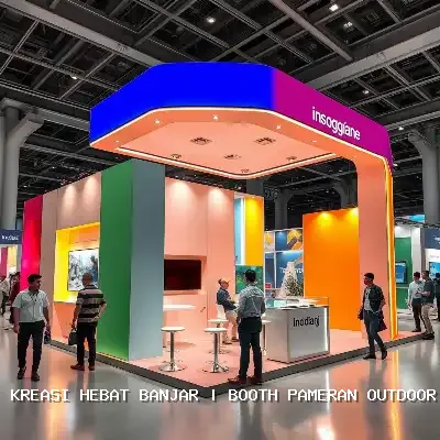 Booth Pameran Outdoor Banjar: Desain Custom dan Finishing Rapi