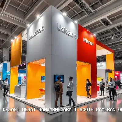 Booth Pameran Outdoor Banjarnegara