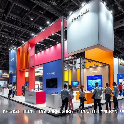 Booth Pameran Outdoor Banjarnegara