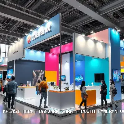 Booth Pameran Outdoor Banjarnegara