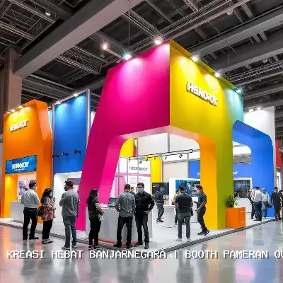 Booth Pameran Outdoor Banjarnegara