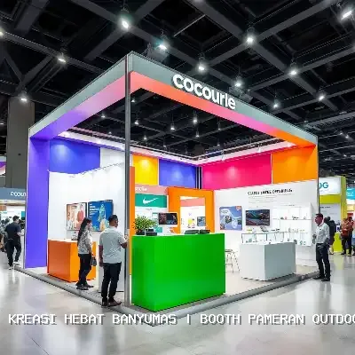 booth pameran outdoor Banyumas