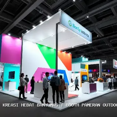 Booth Pameran Outdoor Banyumas – Kreasi Hebat