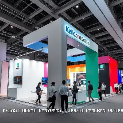 Booth Pameran Outdoor Banyumas – Kreasi Hebat