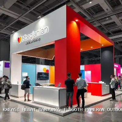 Booth Pameran Outdoor Banyumas – Kreasi Hebat