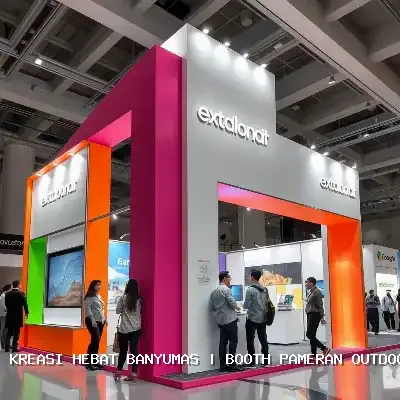 Booth Pameran Outdoor Banyumas – Kreasi Hebat