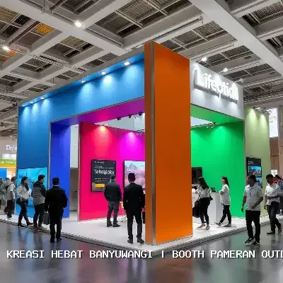 booth pameran outdoor Banyuwangi