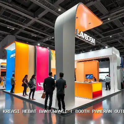Booth Pameran Outdoor Banyuwangi