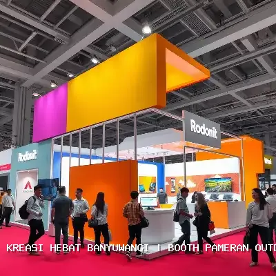 Booth Pameran Outdoor Banyuwangi