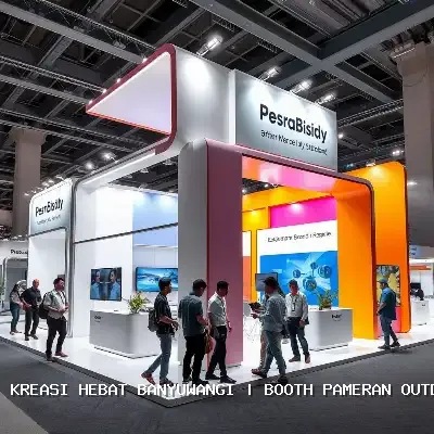 Booth Pameran Outdoor Banyuwangi