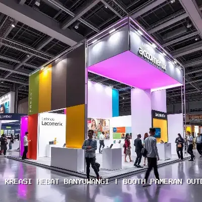 Booth Pameran Outdoor Banyuwangi